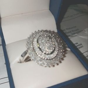 2kt cocktail ring size 10